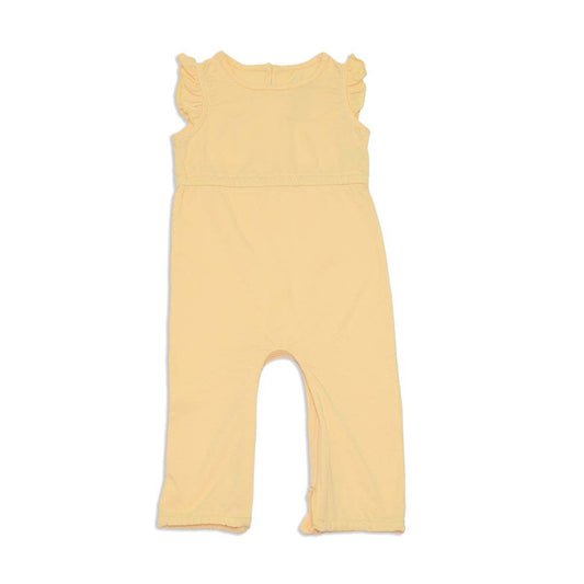 Organic Cotton Flutter sleeve Zippy Romper